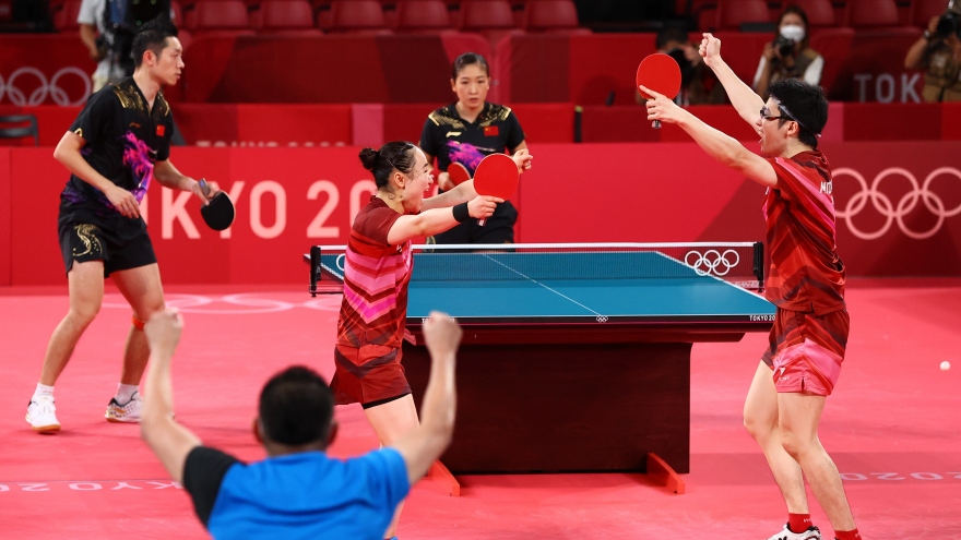 Nhật Bản phá vỡ thế độc tôn của bóng bàn Trung Quốc tại Olympic